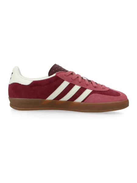 Sneakersy Adidas Gazelle zamszowe retro czerwone