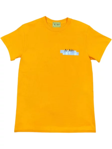 Tricou Al Ain cu imagine galben
