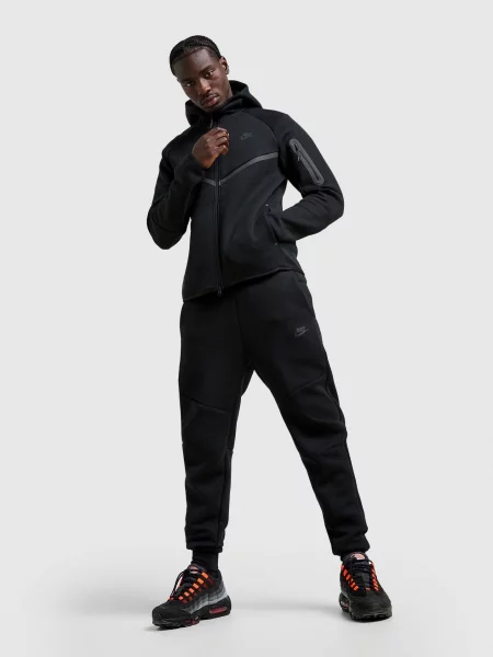 Nike Bluza Rozpinana Z Kapturem Tech Fleece czarna
