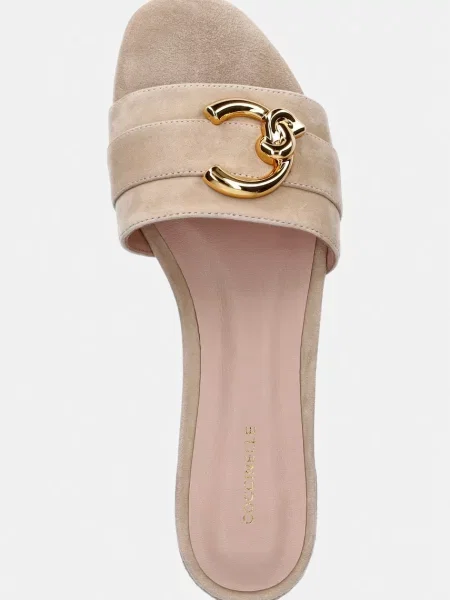 Замшевые шлепанцы Coccinelle