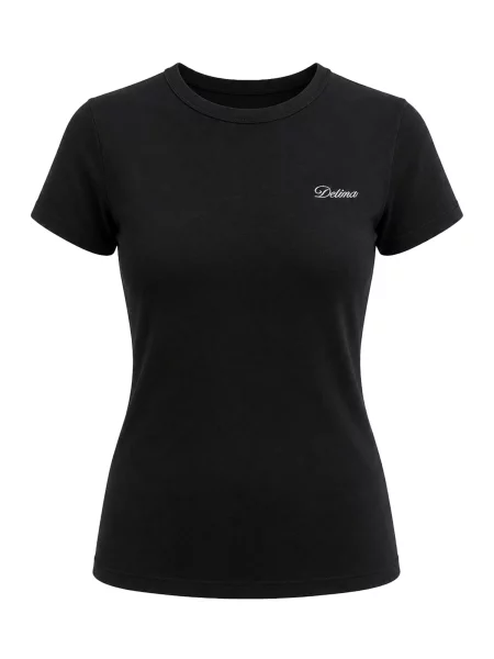 Delina Tricou negru