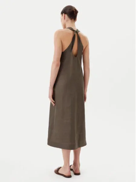 Max Mara Leisure Poletna obleka Douglas zelena