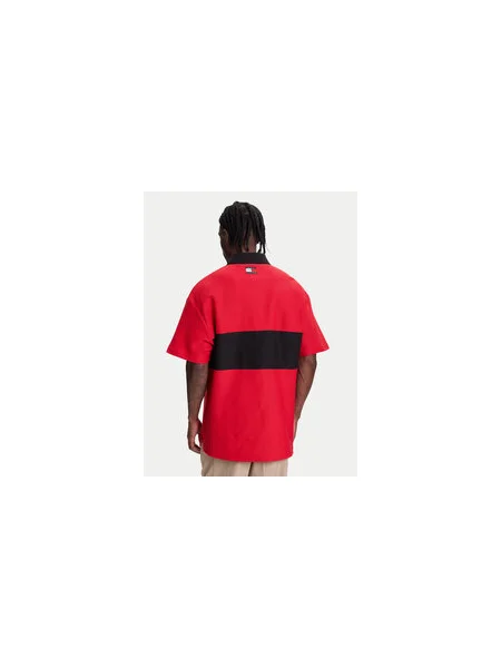 Tommy Hilfiger Pólóing F1 Movie Race Day Relaxed Fit piros