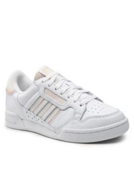 Pruhované tenisky Adidas Continental 80 biela