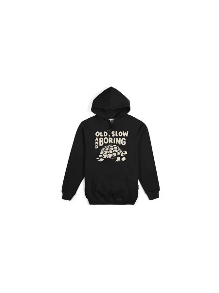 The Dudes Tortoise Seasonal Hoody Mężczyźni Bluzy i bluzy z kapturem The Dudes Size: XL czarny