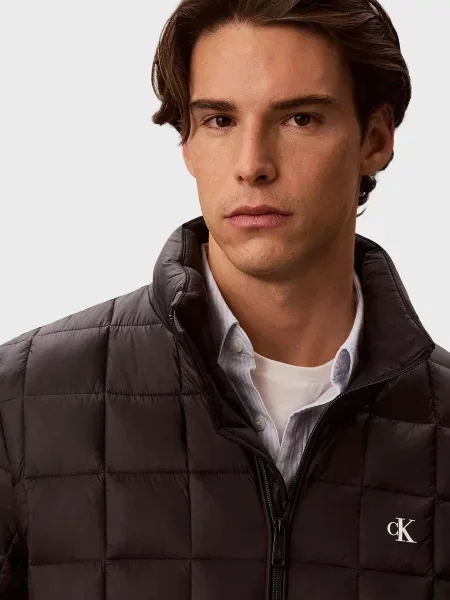 Джинсова куртка Calvin Klein Jeans чорна
