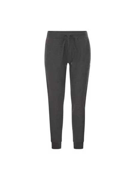 Spodnie dresowe o kroju regular fit z mieszanki bawełny Polo Ralph Lauren szare