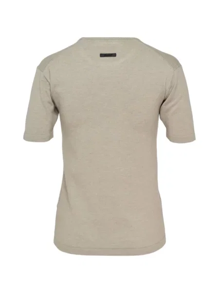 Тениска Fear Of God Essentials с автограф сиво