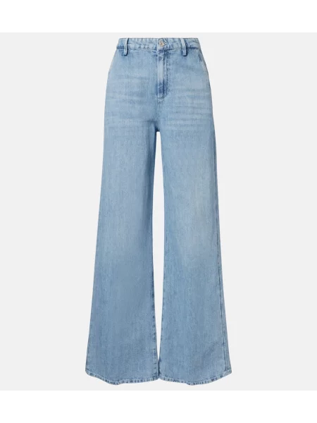 Blugi cu picior larg 7 For All Mankind de in albastru