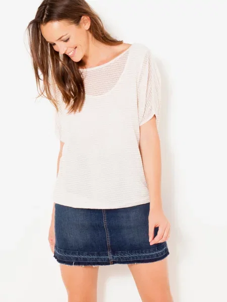Tricou Camaieu cu dungi