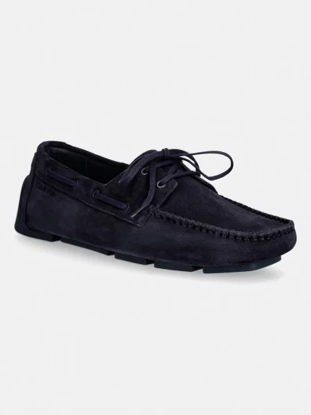 Calvin Klein mokasíny semišové DRIVER BOAT SU