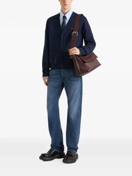 Cardigan Givenchy de lână albastru