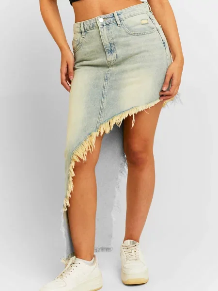Джинсова спідниця Tally Weijl блакитна