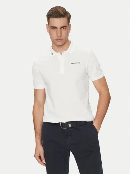 Lacoste Tricou polo alb