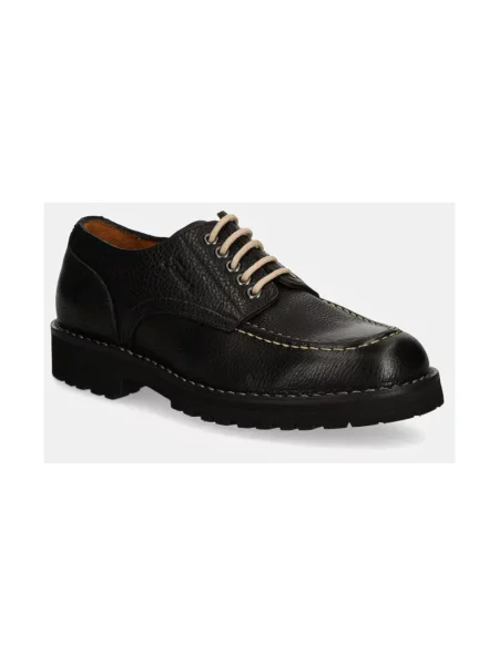 Derby Fracap skórzany czarny