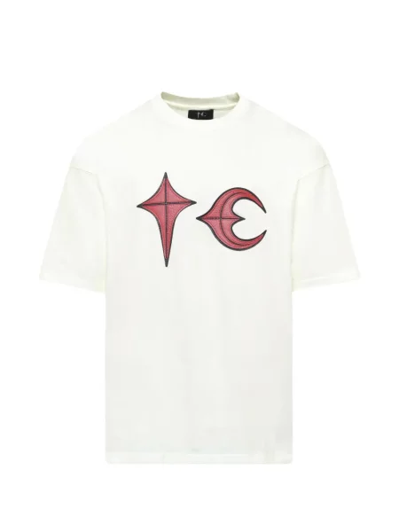 Tricou Thug Club cu imagine alb