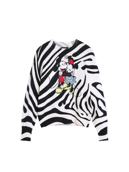Desigual Pulover mai multe culori alb