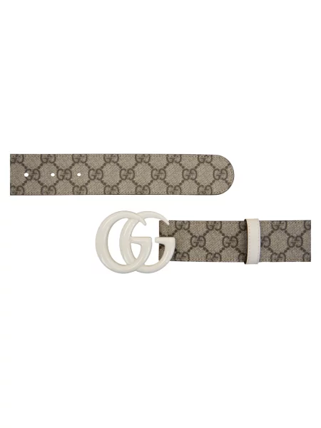 Pasek Gucci skórzany z logo