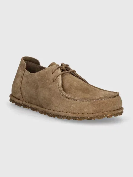 Pantofi Birkenstock din dantelă bej