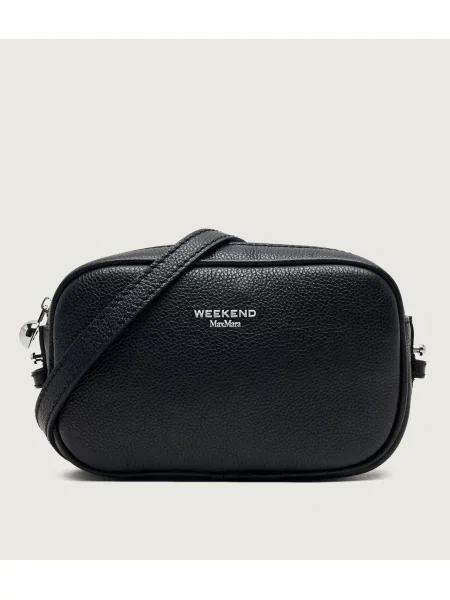 Weekend MaxMara De piele geantă poștaș Wkasnob negru
