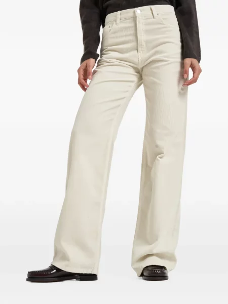 Pantaloni Haikure de catifea cord evazate