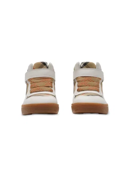 Top copii Burberry alb