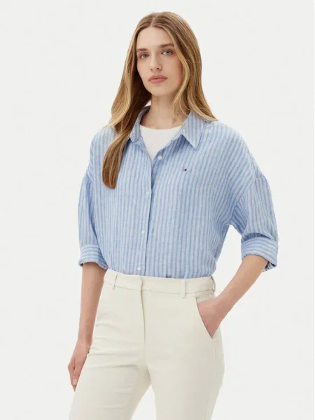 Tommy Hilfiger Cămașă albastru