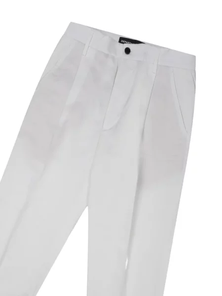 Pantaloni Department 5 alb