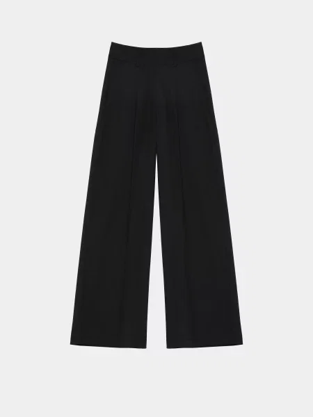 Штани повсякденні Braska графіт поліестер/віскоза