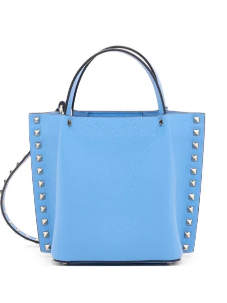 Geantă shopper Valentino Garavani albastru