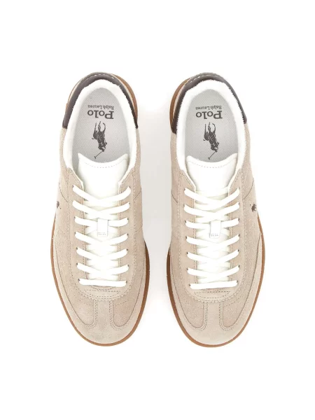 Sneakersy Polo Ralph Lauren beżowe