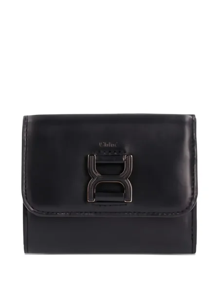 Portofel Chloé din piele negru