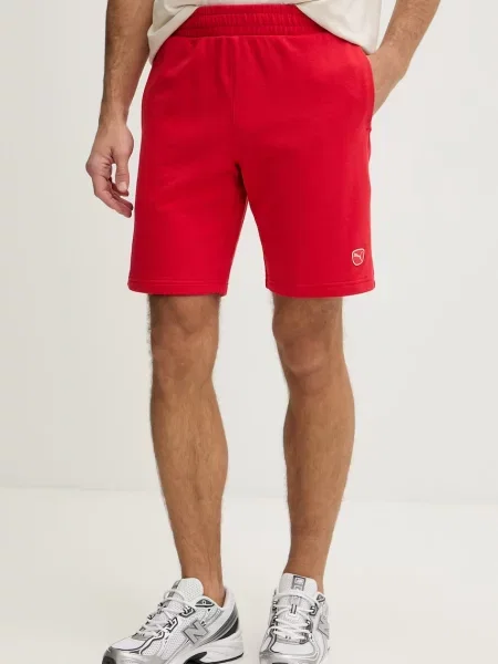 PUMA szorty Essentials Elevated 9" Akcesoria S czerwony