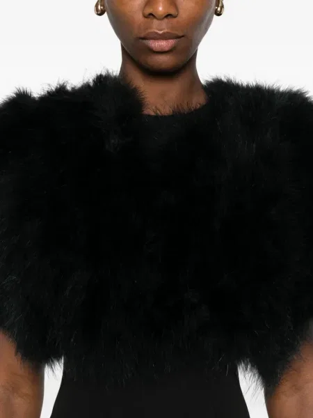 Rochie midi Giuseppe Di Morabito cu pene până la genunchi de costum negru