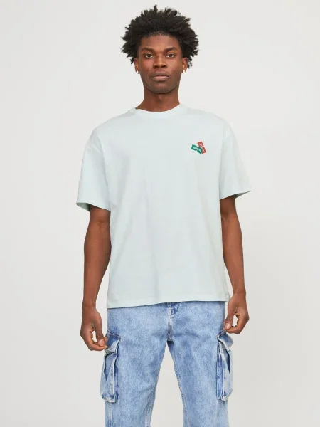Tričko Jack & Jones modrá