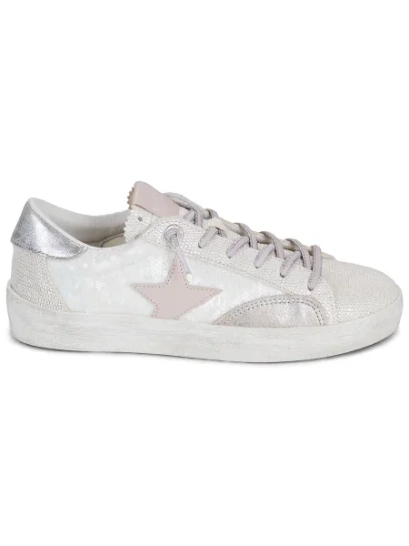 Pantofi Cetti alb