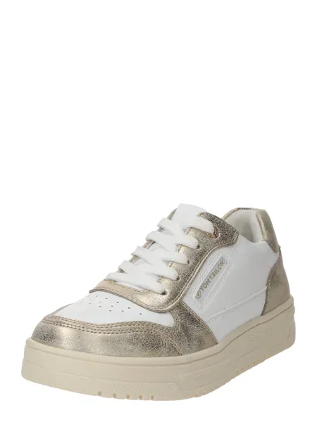 Sneakerși Tom Tailor alb
