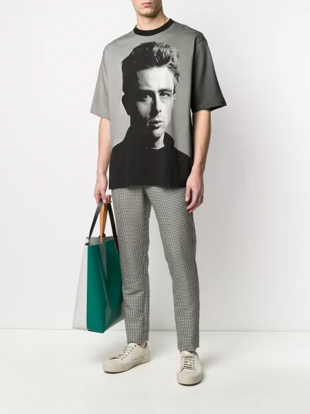 Tricou Dolce & Gabbana cu imagine gri