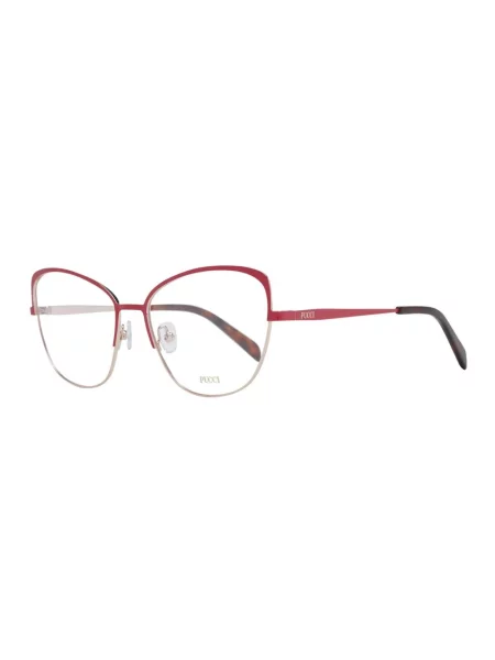 Okulary przeciwsłoneczne Emilio Pucci czerwone