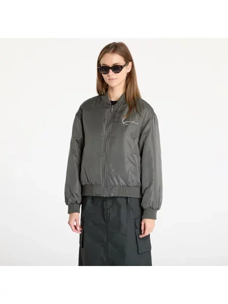 Kurtka Karl Kani Chest Signature Bomber Jacket Grey L szary