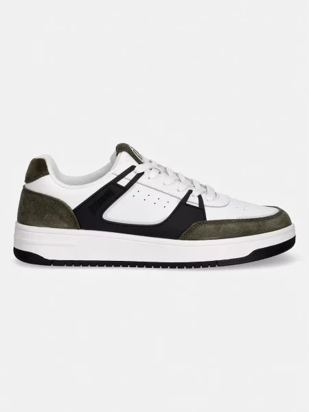 Just Cavalli Sneakers Colorat alb
