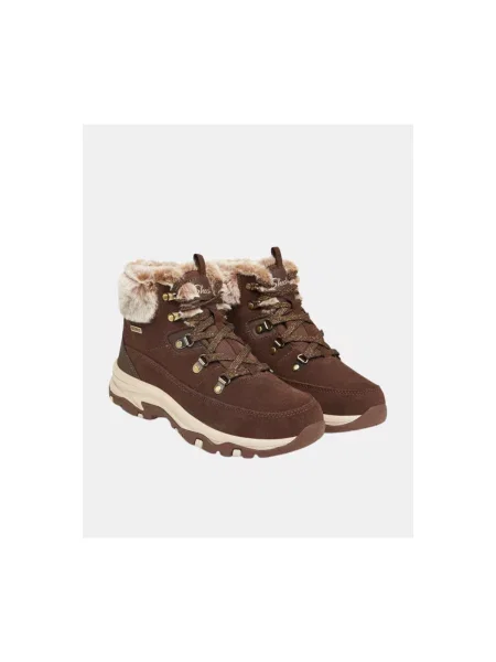 Impermeabil pantofi Skechers maro