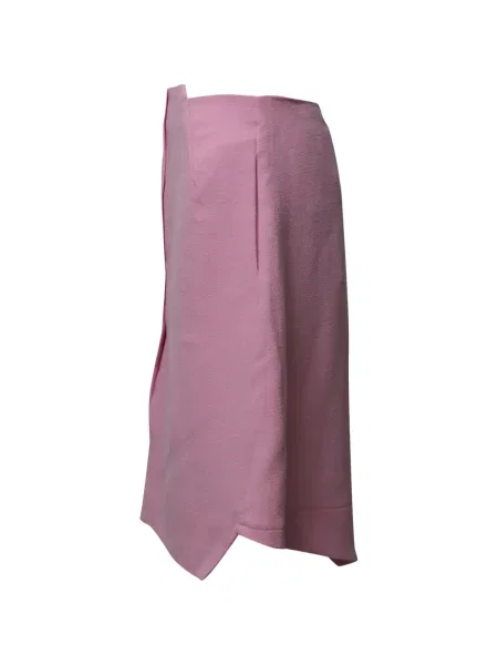 Fustă Rm By Roland Mouret de lână roz