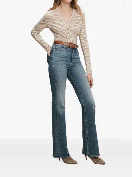 Blugi cu picior larg Veronica Beard albastru