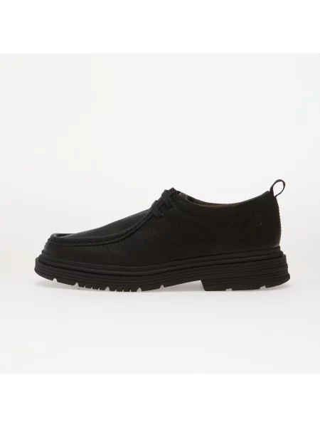 Сникърси Clarks Badbury Seam Black Leather EUR 42 черно