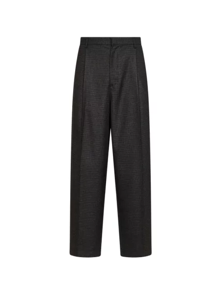 Pantaloni Darkpark cu model pepito gri