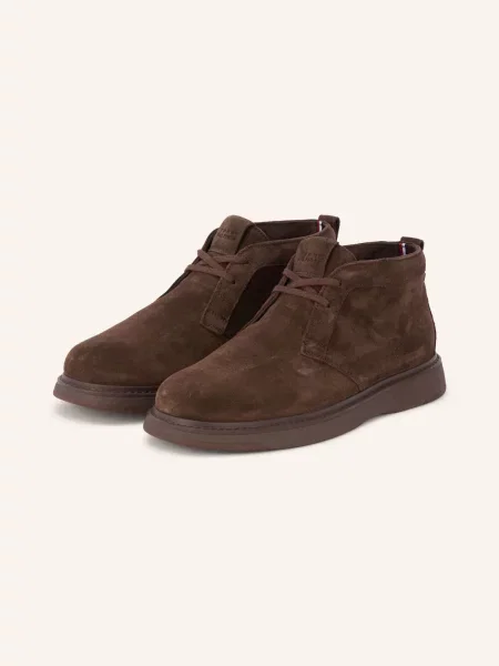 Tommy Hilfiger Botki Sznurowane braun