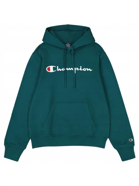 Bluza na co dzień CHAMPION z kapturem zielona