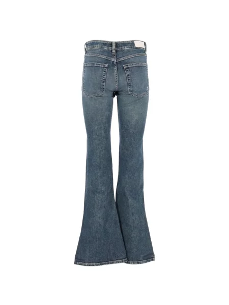 Džínsy so strihom ku čižmám Icon Denim modrá