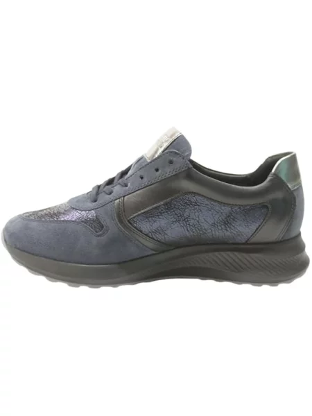 Sneakersy Mephisto skórzane niebieskie